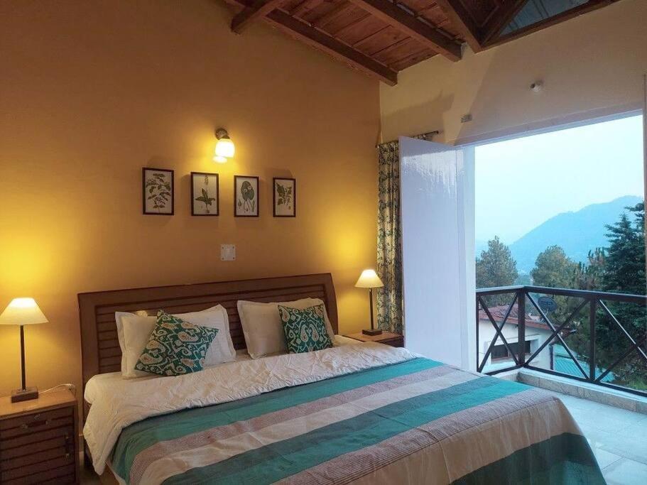 נייניטל Whistling Thrush Cottage, Bhimtal מראה חיצוני תמונה